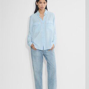 Babaton Baby blue utility shirt